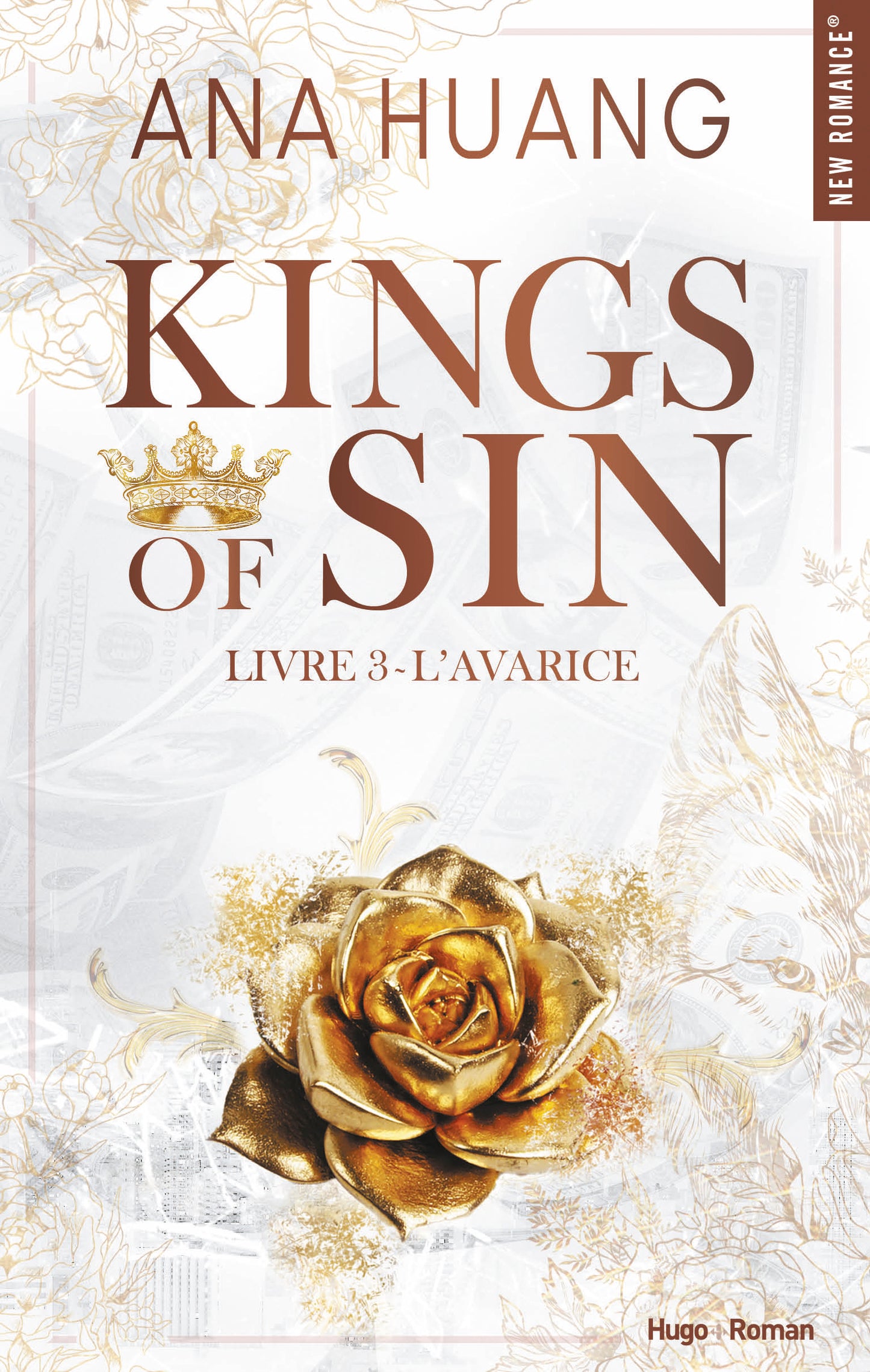 KINGS OF SINS TOME 3 - L'AVARICE -ANA HUANG (GRAND FORMAT)