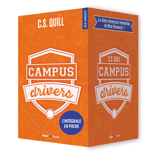 COFFRET INTEGRAL CAMPUS DRIVERS TOME 1 A 5 - EXCLUSIVITE FNR (POCHE)