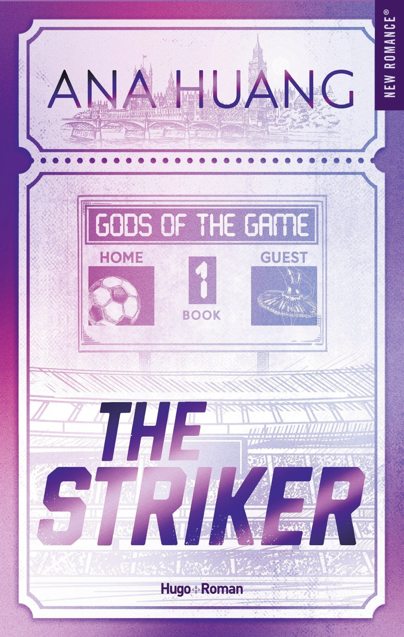 THE STRIKER - GODS OF THE GAME TOME 1 - ANA HUANG (grand format)