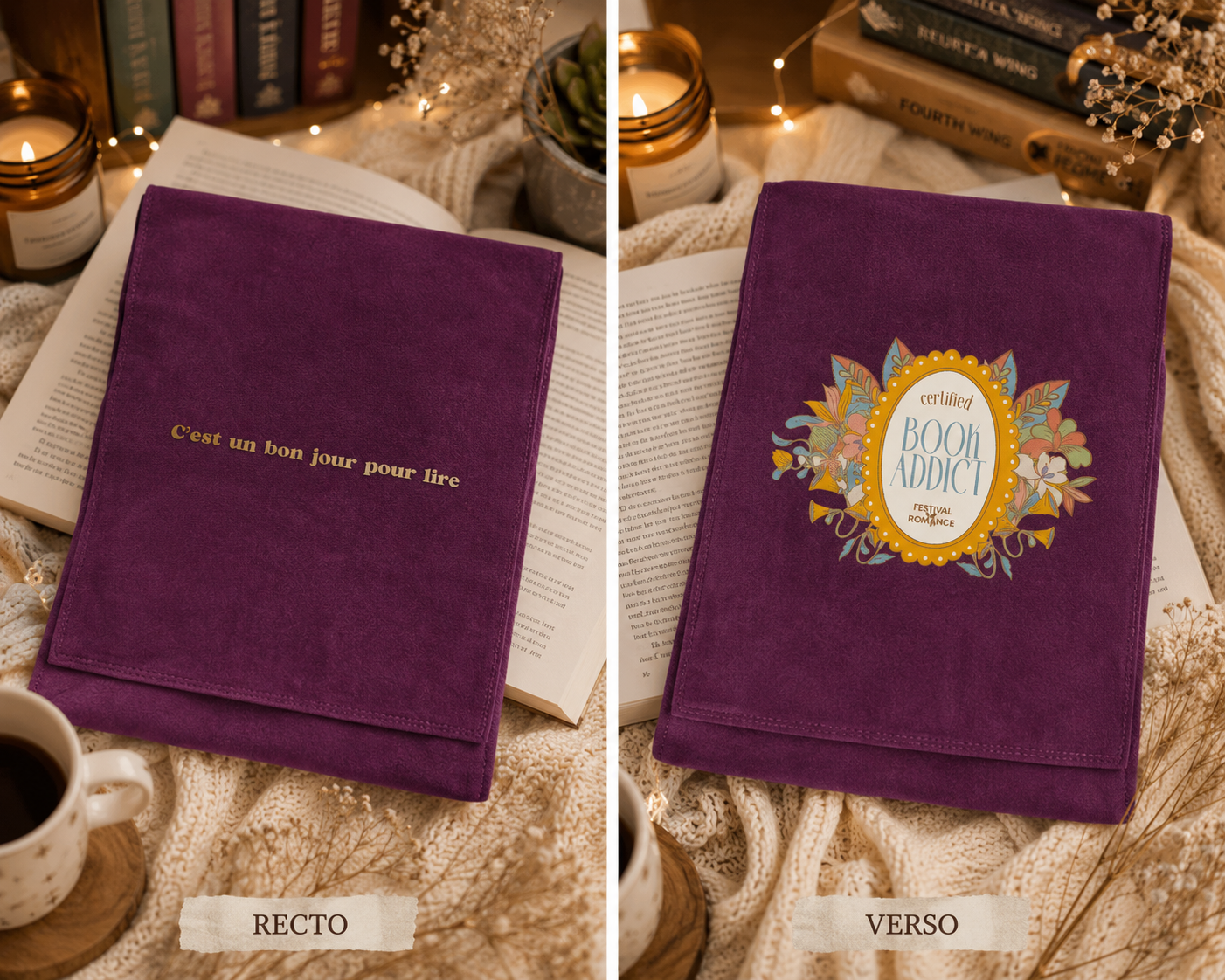Pochette à livre – Festival New Romance 2026