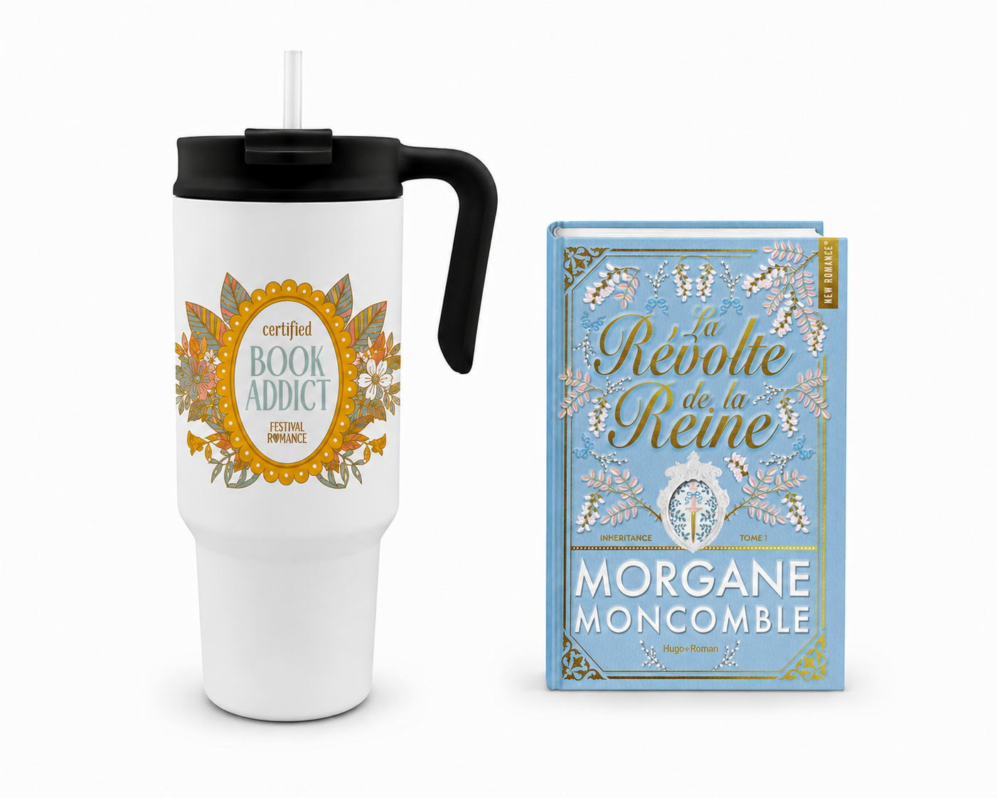 Mug isotherme XXL de la New Romance Addict