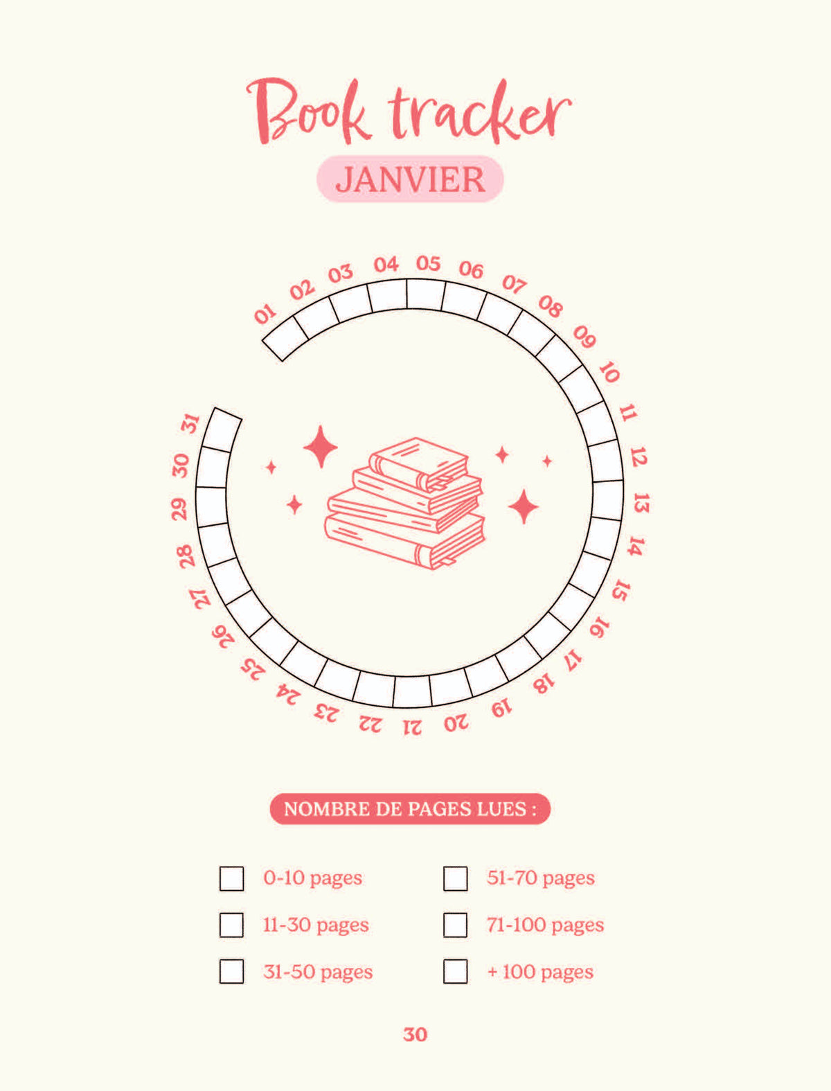 CARNET DE LECTURES EDITION 2026 (GRAND FORMAT)